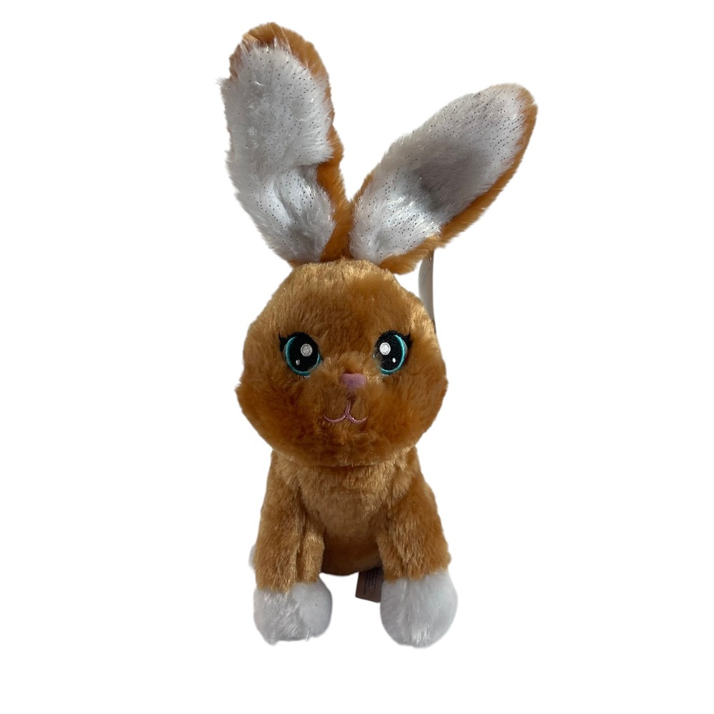 Build a Bear Glisten‎ Merry Mission Bunny Plush 11" Stuffed Toy Lovey